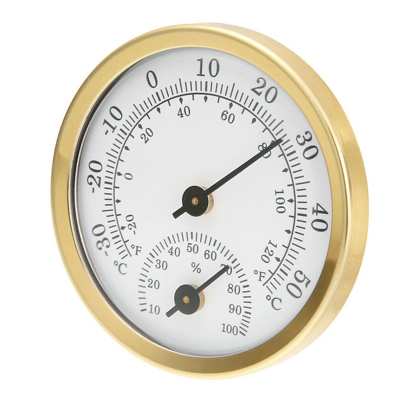 Mini Analog Humidity Temperature meter Gauge Thermometer Hygrometer Household * gallery