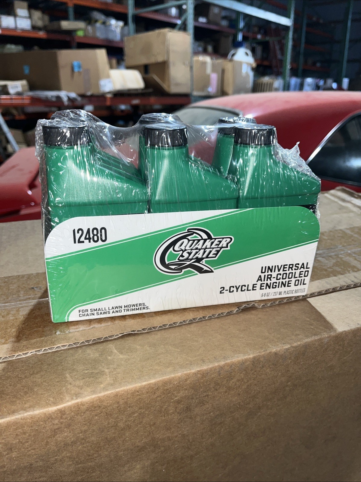 Quaker State 2 Cycle Oil for Small Engines (12480) 6x 8oz Bottles gallery