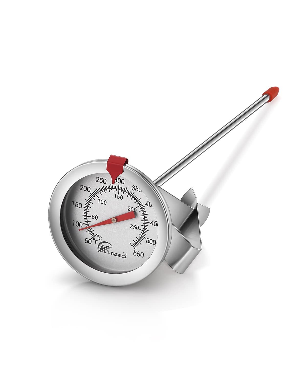 Candy/deep Fry Thermometer With Instant Readoil Thermometer8" Stainless Steel St gallery