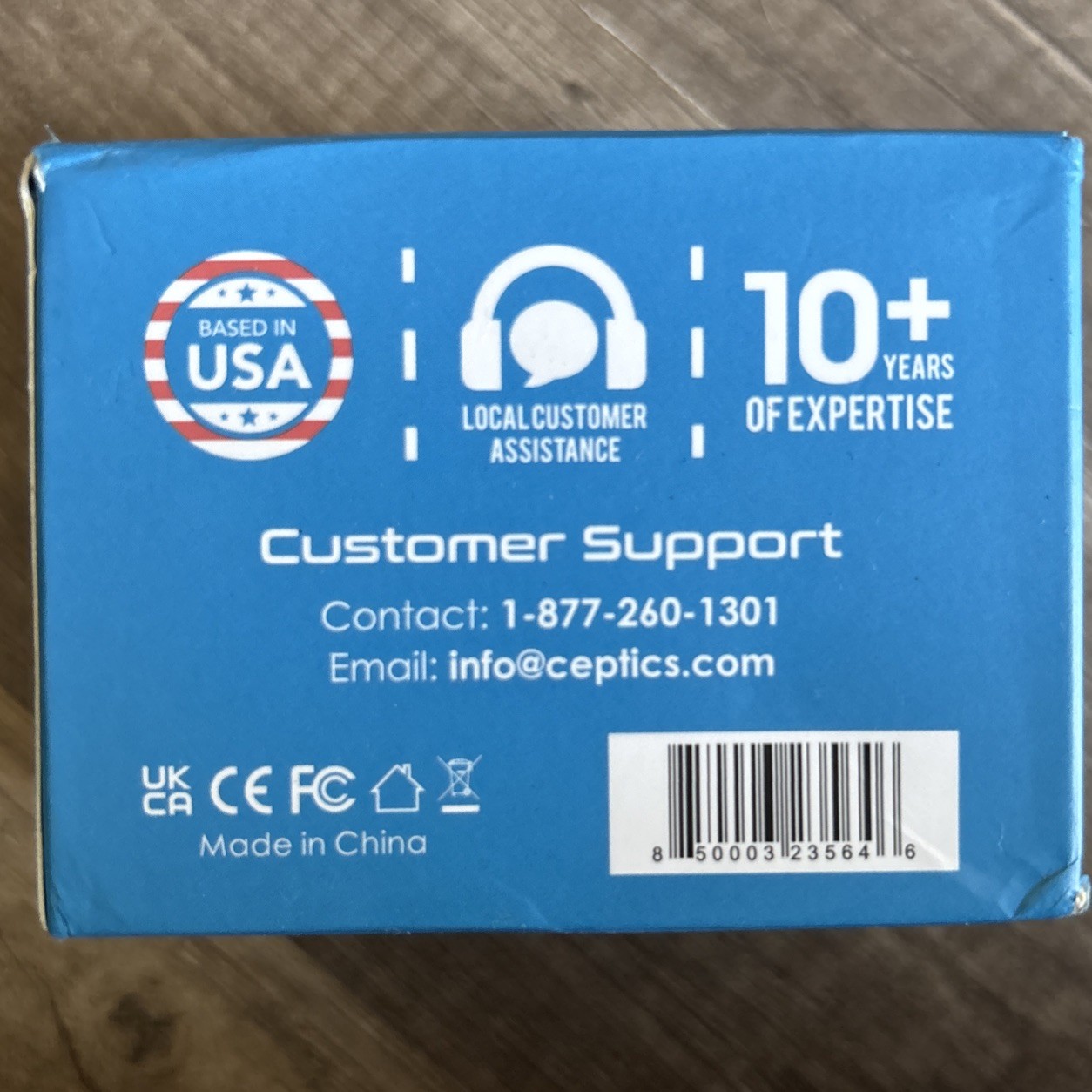 Ceptics 6-in-1 Universal Travel Adapter w/2X USB-A & 3X USB-C / Universal Outlet gallery