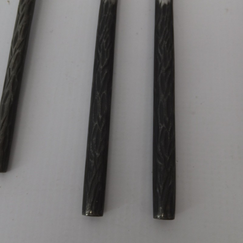 8 Pc Set Home Flatware Round Handle Rustic Replacement Pieces gallery