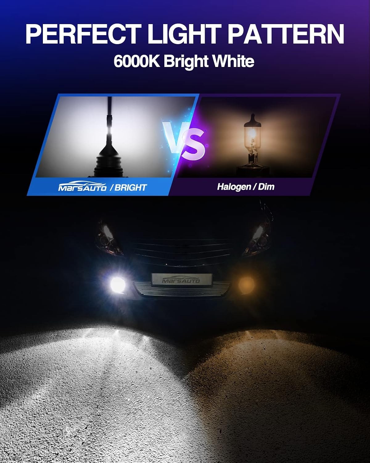 H10 9145 LED Fog Light Bulb Kit Super Bright CSP Chips LED Fog Lamp H10 gallery