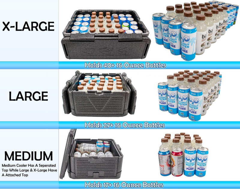 Cooling Chilling Collapsible Cooler Chest Box Insulate Iceless Foldable Portable gallery