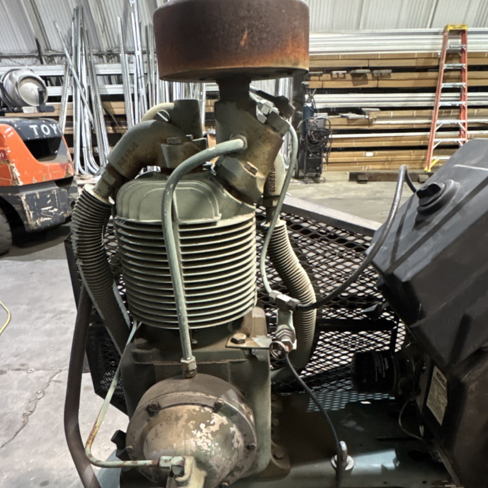 Kohler Command Pro 12.5 12.5hp Gasoline Piston Air Compressor Steel Tank gallery
