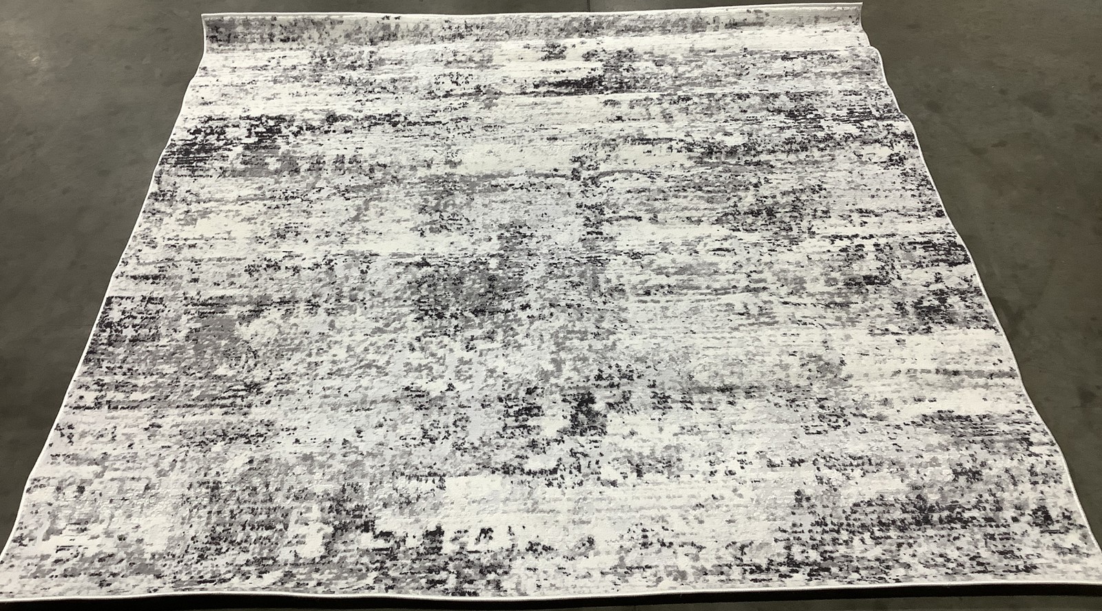 IVORY GREY 6'-7" x 6'-7" Binding Stain Rug, Reduced Price 1172686015 ALA700C-7SQ gallery