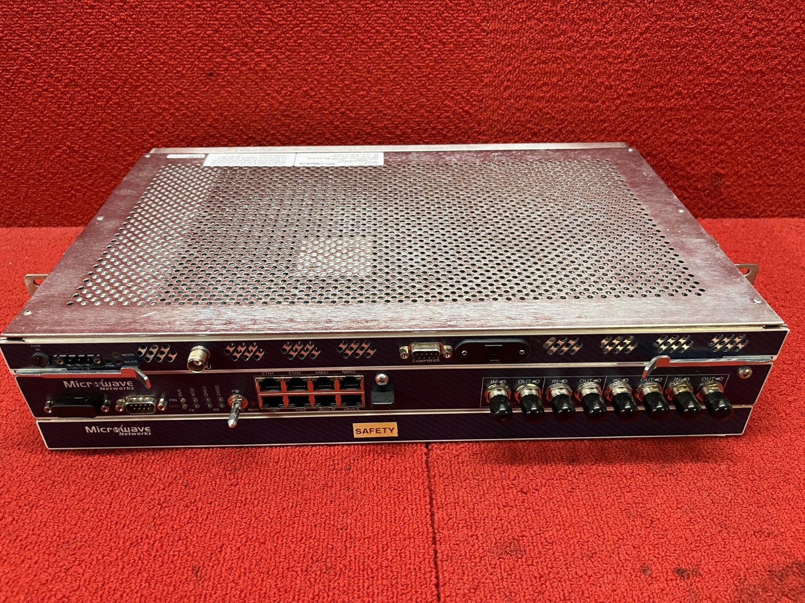 Used Microwave Networks Proteus MX-Series J18NC2-155F-NN0-EX32-BG3L03000 gallery