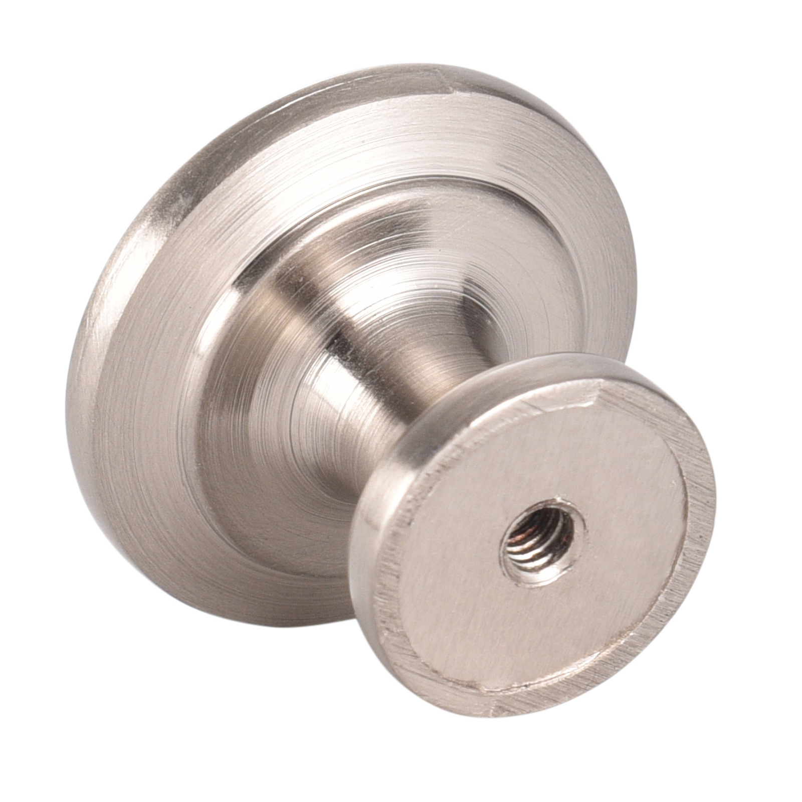 Omega Kitchen Bath Cabinet Knobs Knob SN Satin Nickel 33MM 1 3/8 902-SN gallery