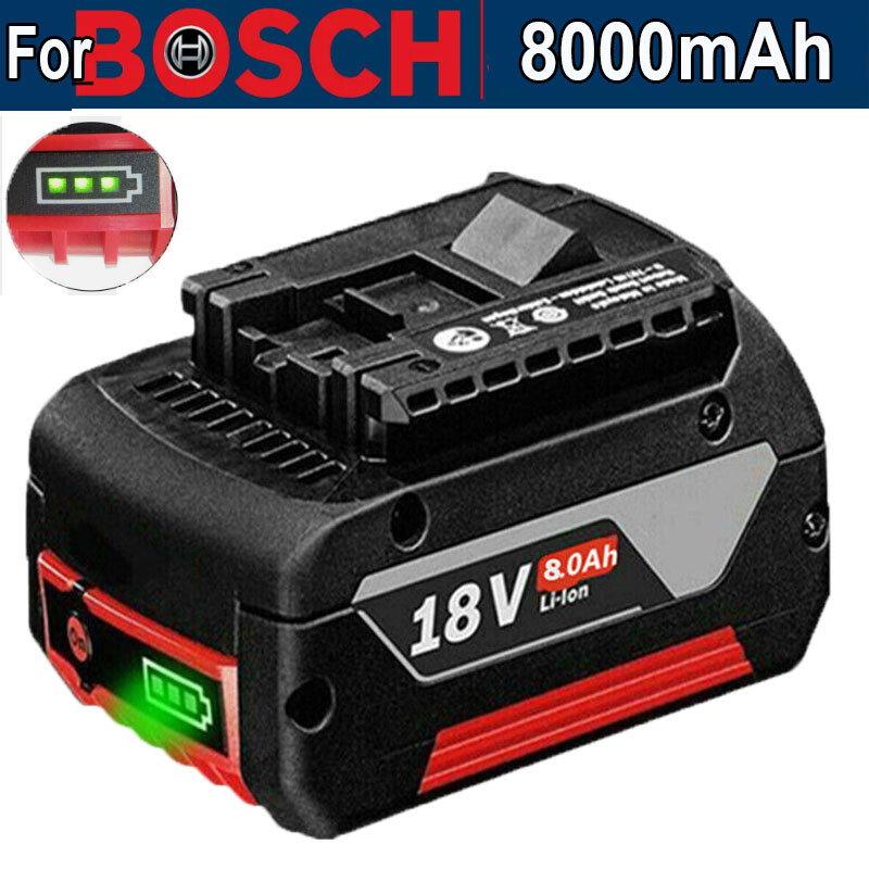 18V For BOSCH BAT609 CORE 18 Volt 8.0Ah High Performance Battery BAT618 Li-ion gallery