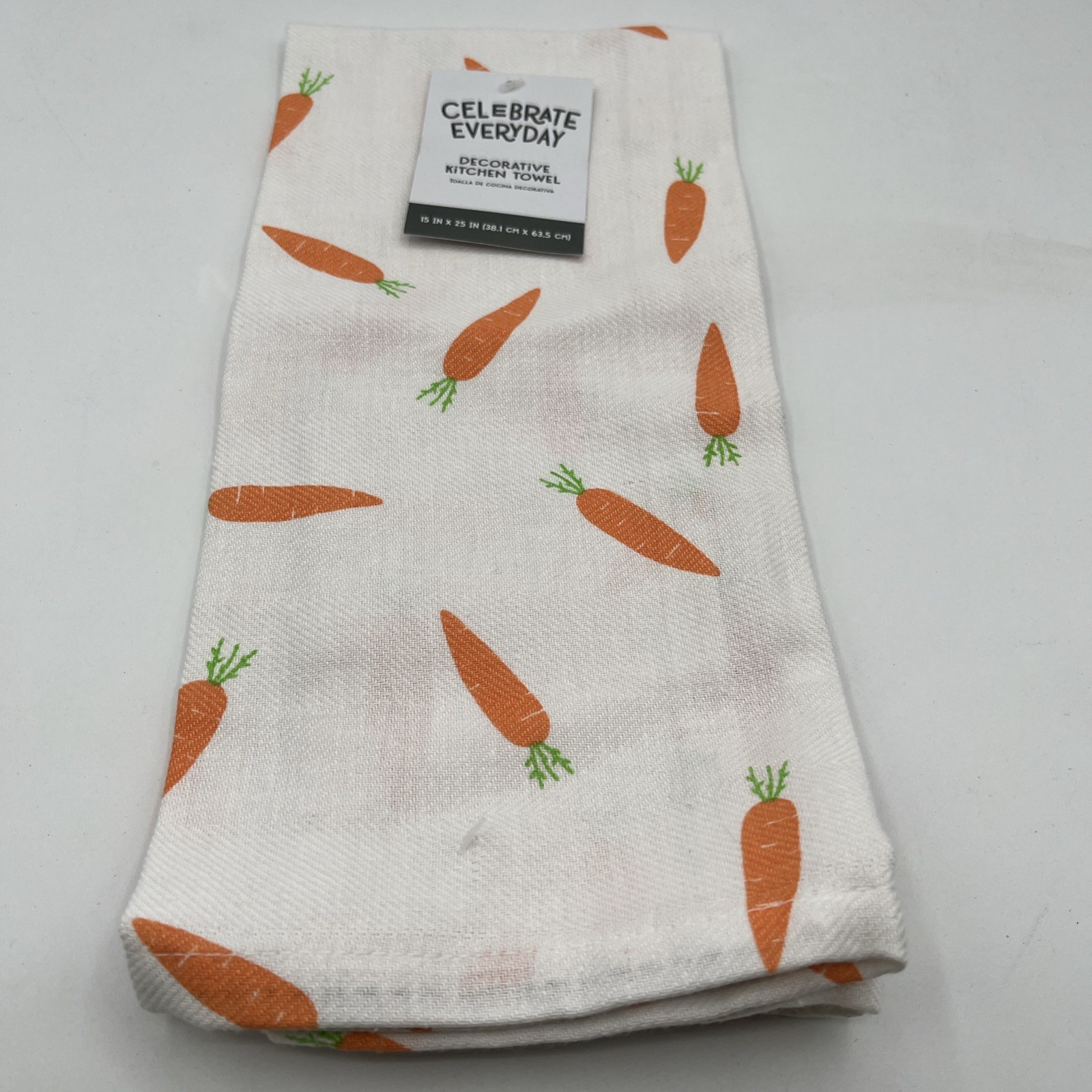 Kitchen Towel Carrot Designs Dish Towel 15”x25” With Tags gallery
