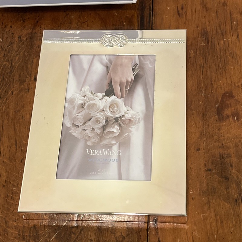 Wedgwood Vera Wang Vera Infinity Frame 5x7 Frame NEW IN BOX and Original Package gallery