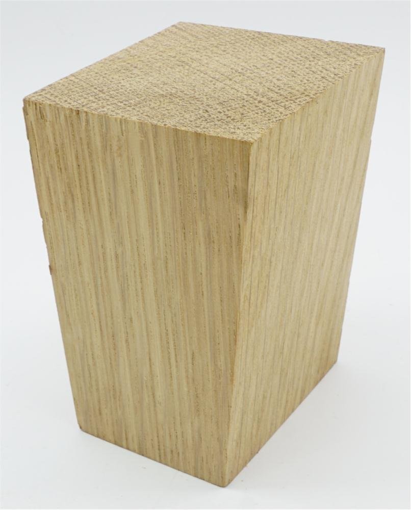 4 inch Rift Solid White Oak Wedge Wooden Furniture Cabinet Sofa Feet/Leg gallery