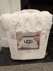 UGG Becki White KING Size Comforter + 2 Pillow Shams Bedding SET Color Snow NEW gallery