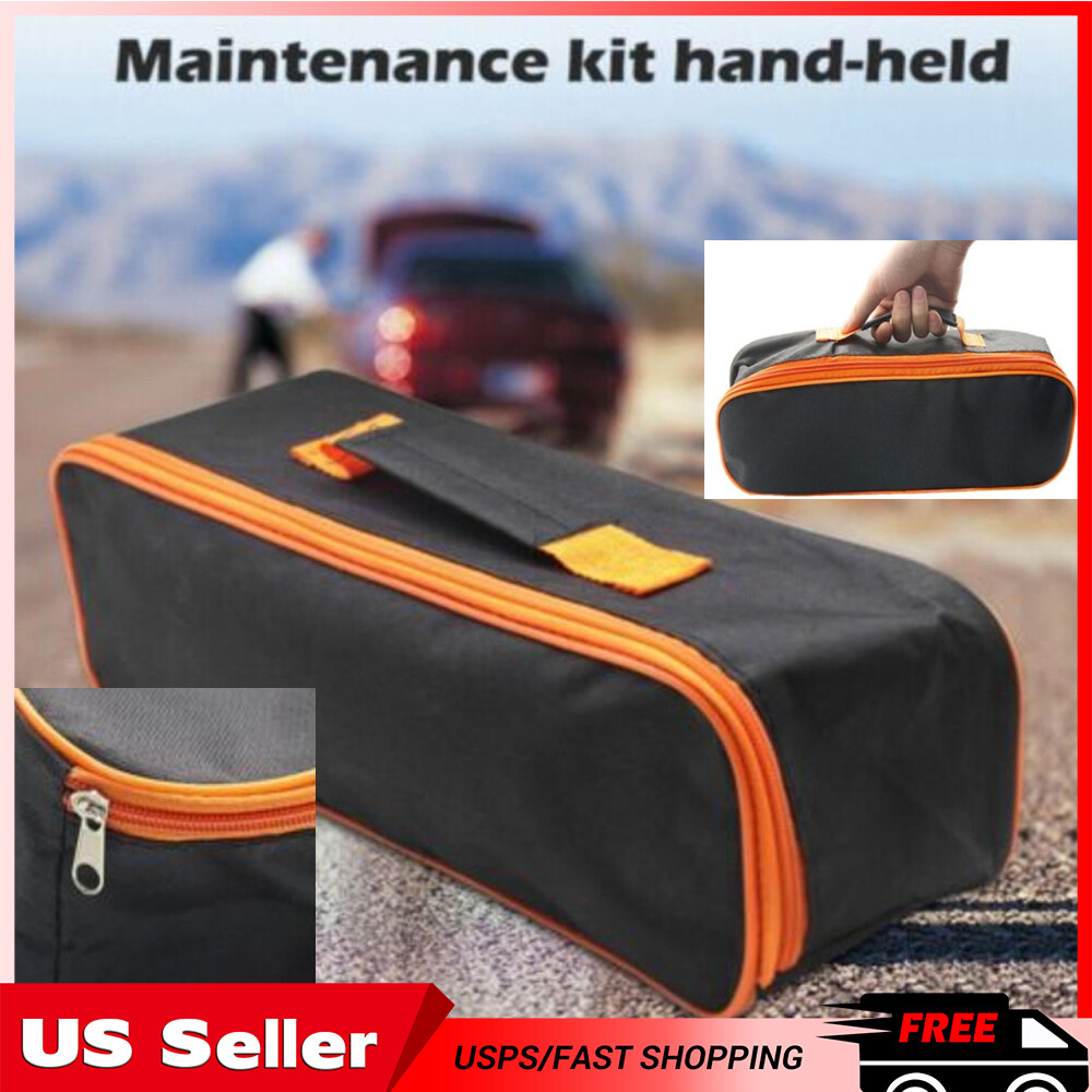 Multifunctional Metal Tool Bag Case Waterproof Oxford Canvas Storage Organizer gallery