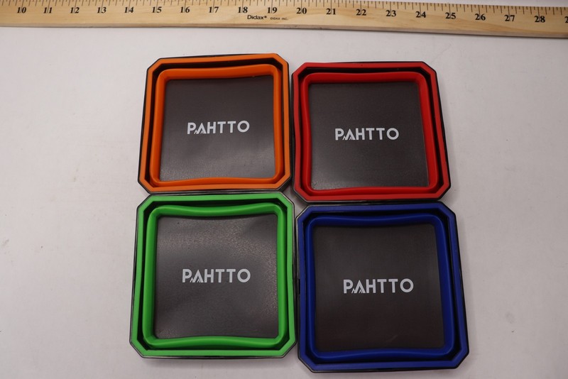 (4-Pk) Pahtto Magnetic Foldable Tray ABS 4.5" - Bowls Only gallery