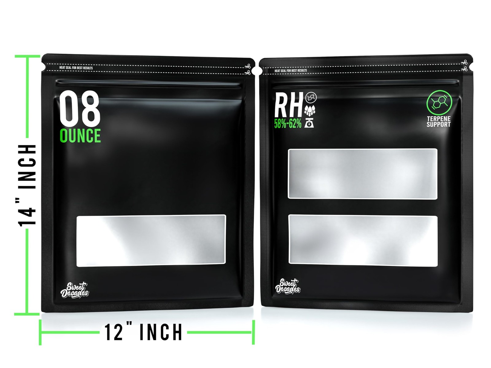 15 Pack - 1/2 Pound Terpene Curing Bags 58%-62% Humidity Control - Lock & Sea... gallery
