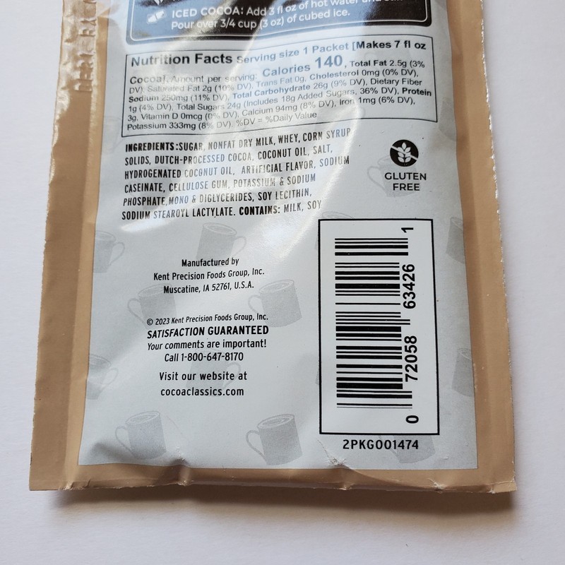 36 Packets Hot Cocoa Classics French Vanilla & Chocolate Mix Best By 03/2027 gallery