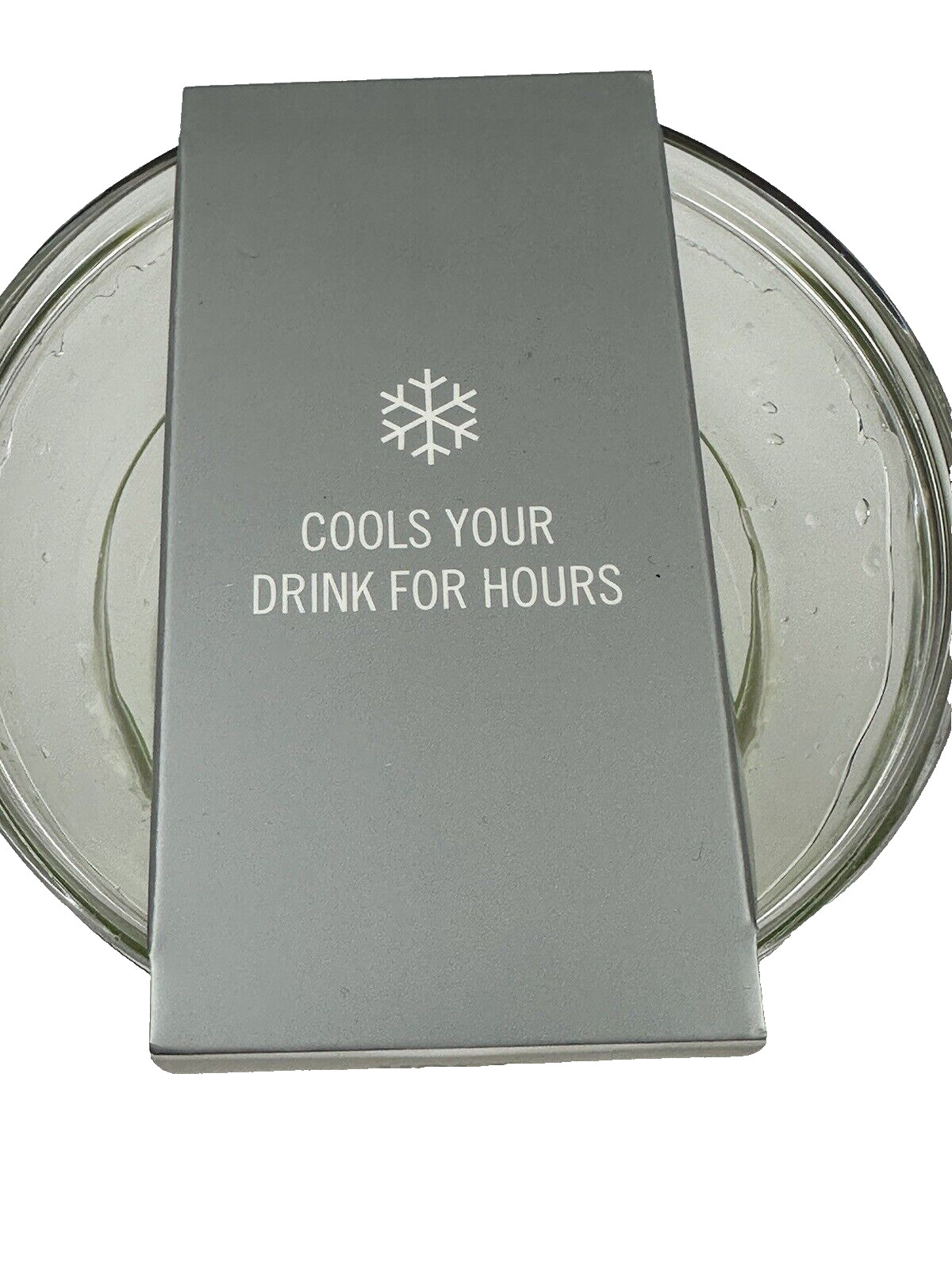 HOST FREEZE MARTINI COOLING CUP PLASTIC FREEZER GEL CHILLER GLASS DOUBLE WALL gallery