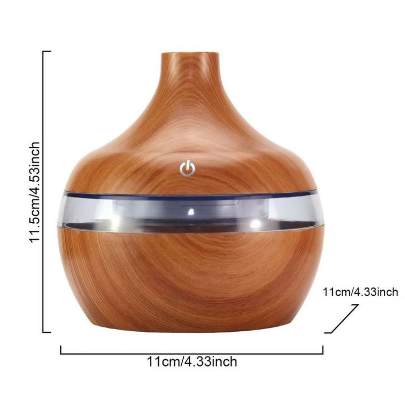 Intelligent LED Humidifier Essential Oil Diffuser Aroma Purifier 130/300/500ML gallery