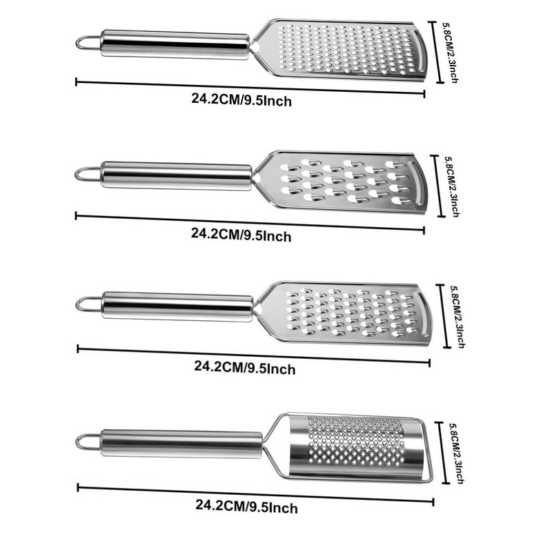 Lemon Zester Cheese Grater Stainless Steel Vegetable Fruit Chocolate Handheld gallery