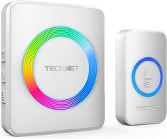Wireless Doorbell 1300ft Range 60 Chimes IP65 Waterproof 120dB for Home Office