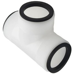 Pool Pump Hose Tee T-Joint Connector For Intex 1.5 Pool Pump Hose W/ Gaskets