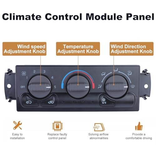 A/C Heater Air Conditioning Switch Climate Control Module Panel for Chevy gallery