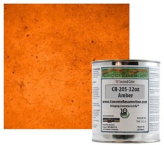 Fast Drying Concrete Stain-Professional-Easy to Use 100-150sq ft Amber