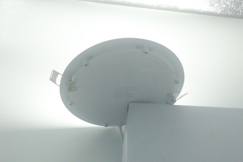 Recessed LED Ceiling Flat Lighting 6000-6500K Cool White 6 inch 12 Watt 10PCS gallery