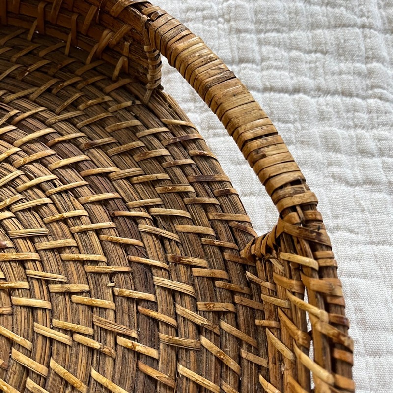 Natural Rattan Round Tray gallery
