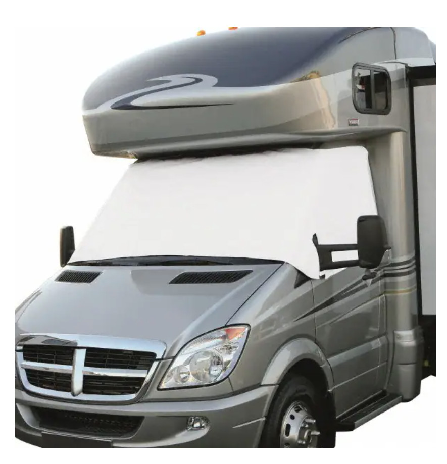 CLASSIC ACCESSORIES Polyvinyl Chloride RV Protective Cover - WHITE gallery