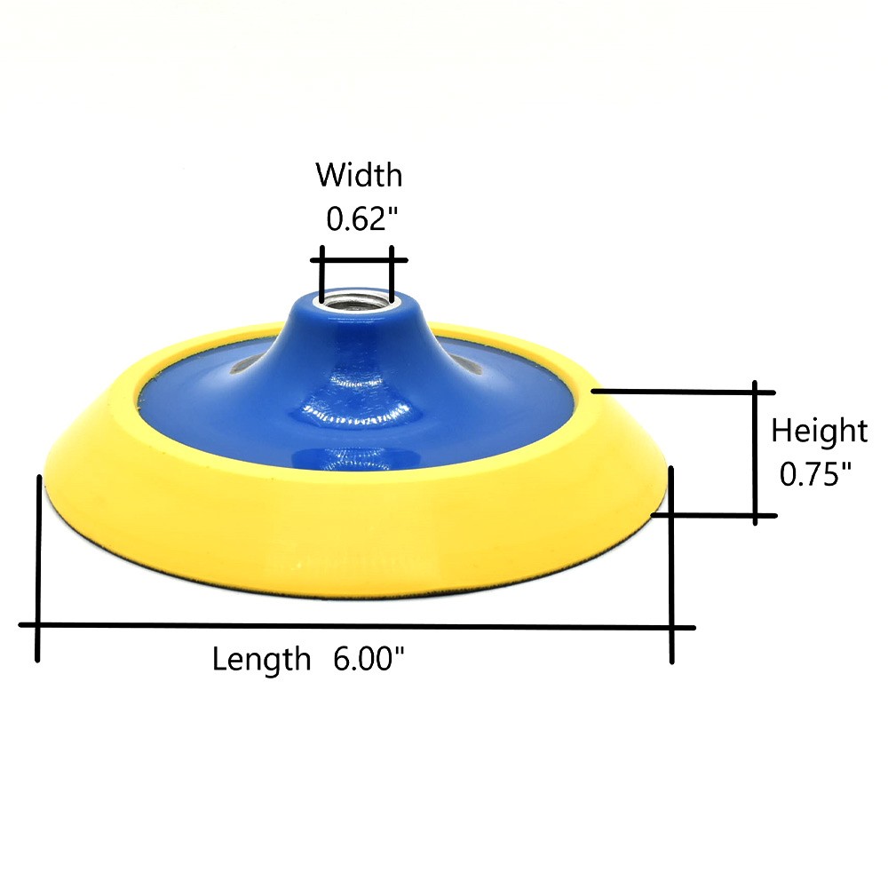 Replacement 6 Inch PSA 5/8 x 11 Thread Sanding Pad gallery
