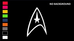 STAR TREK COMMUNICATOR, Decal Stickers for Cars, Windows, Laptops, Tablets