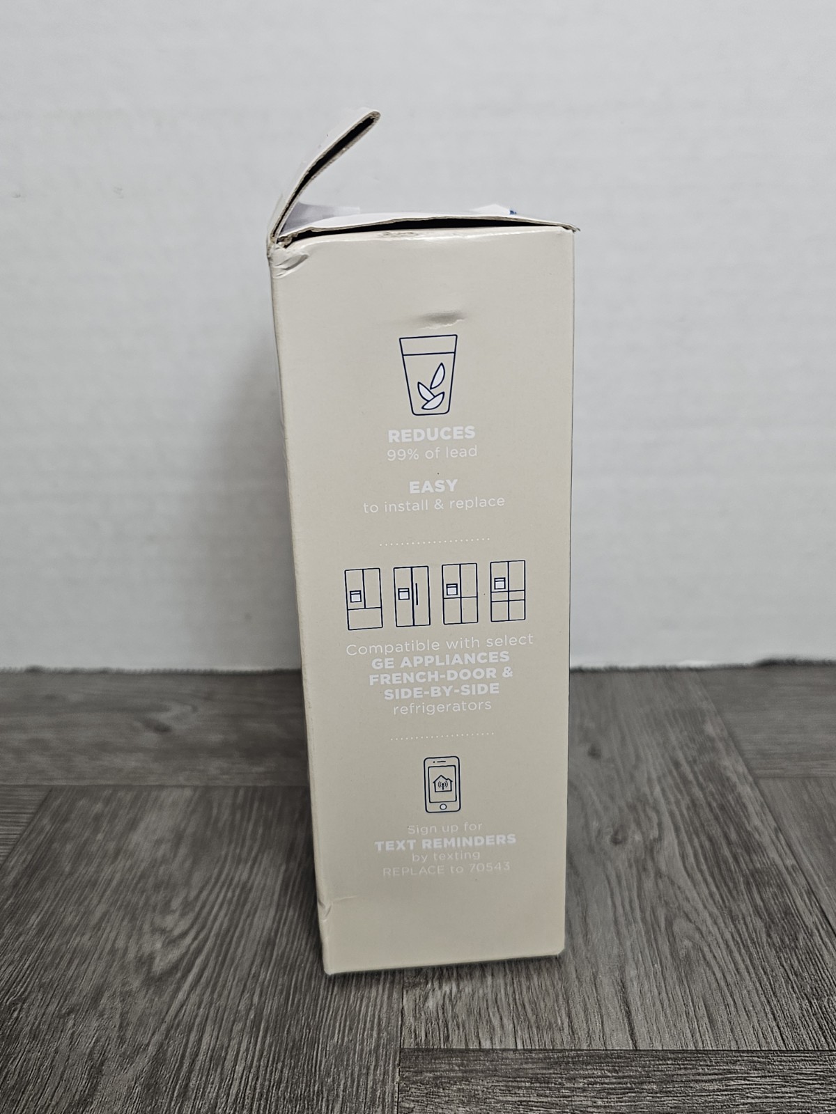 GE XWFE Refrigerator Water Filter, Certified To Reduce 50+ Impurities, Sealed gallery