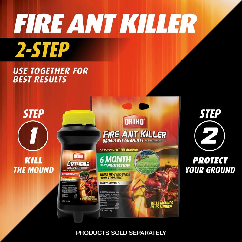 ( 2pack)Ortho Orthene Fire Ant Killer1, Kills Queens and Destroys Mounds, 12 oz gallery
