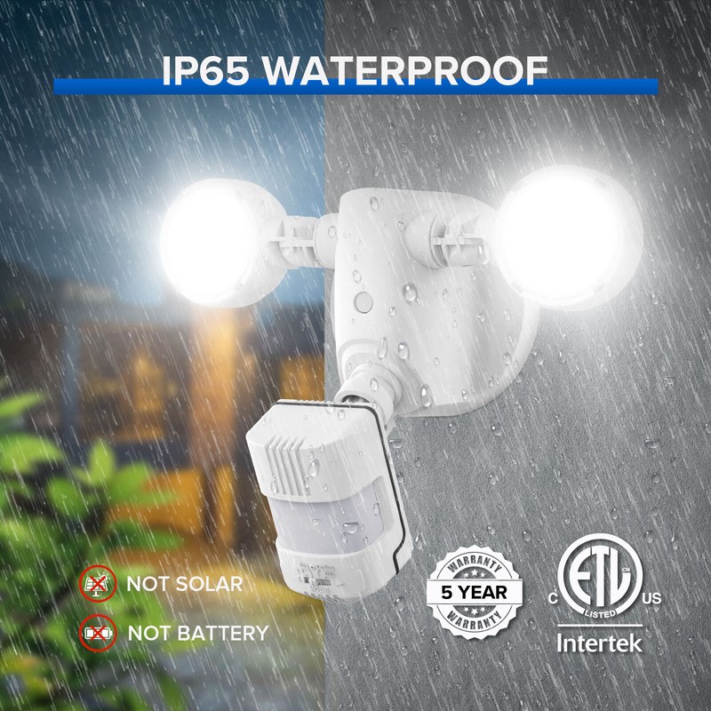 LED Motion Sensor 30W Security Light 4000lm Outdoor Floodlight Night Safety gallery