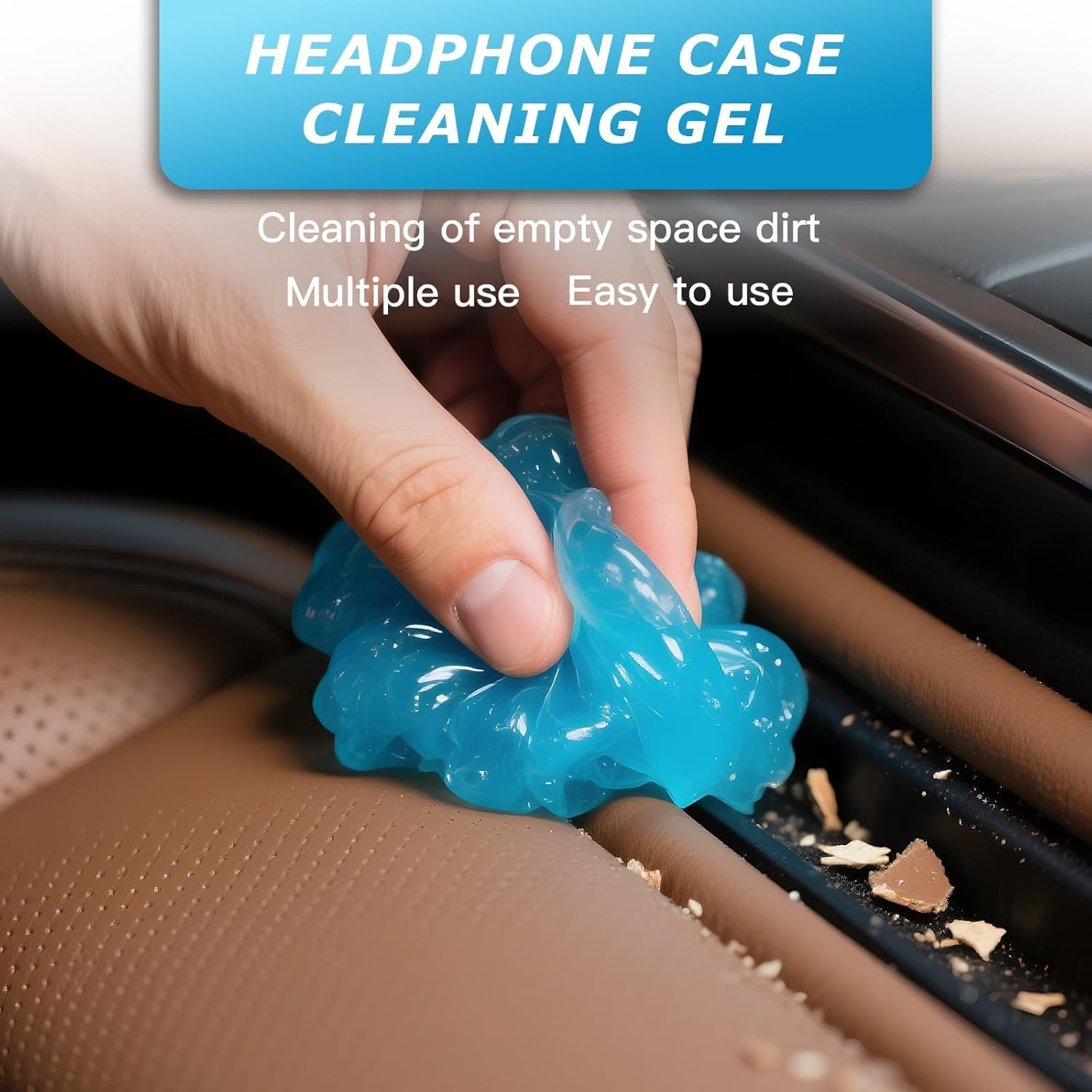 Car Cleaning Gel,Reusable Car Cleaning Putty for Interior Detailing, Car gallery