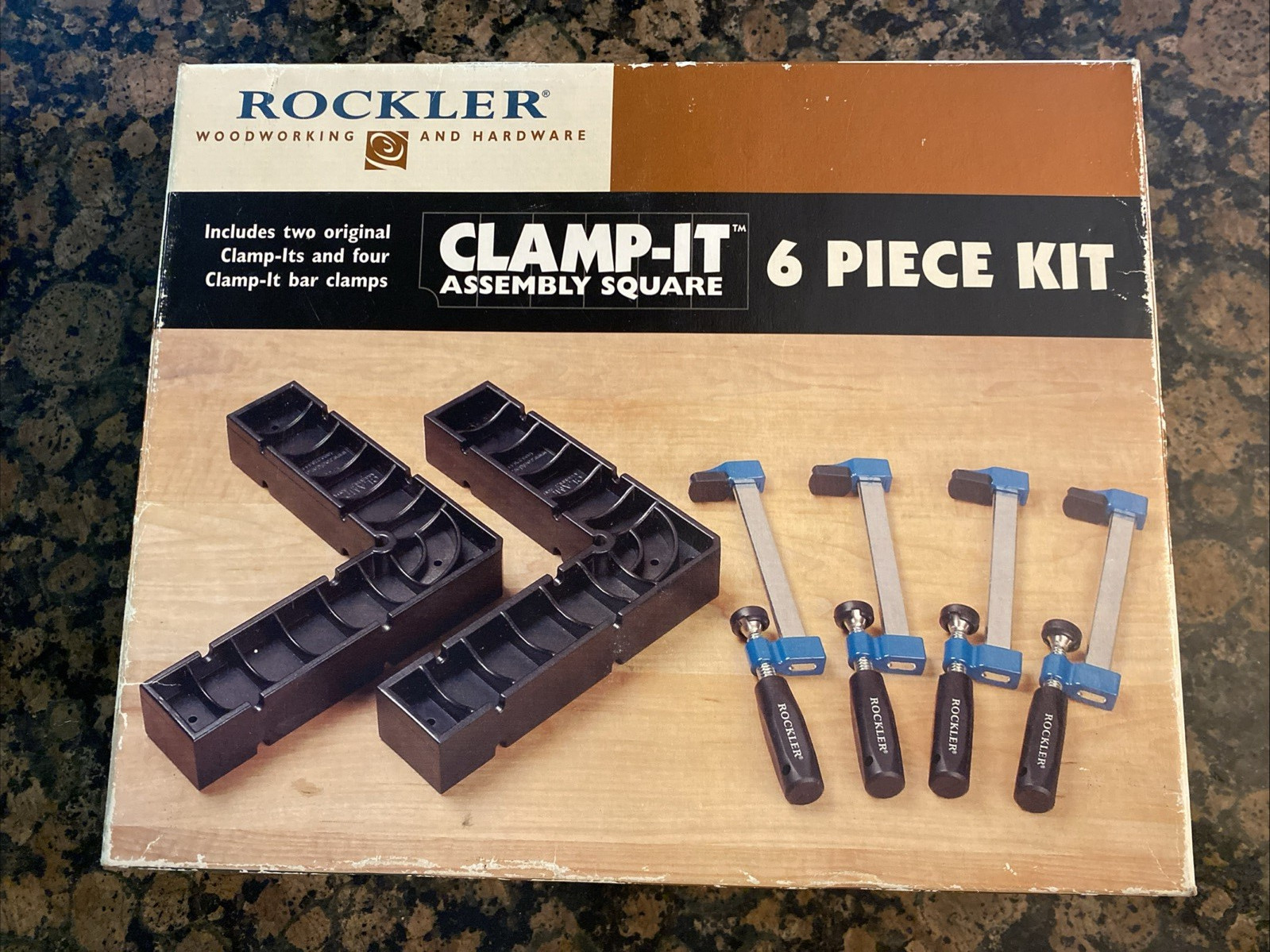 Rockler Clamp It! Six Piece Assembly Square Kit gallery