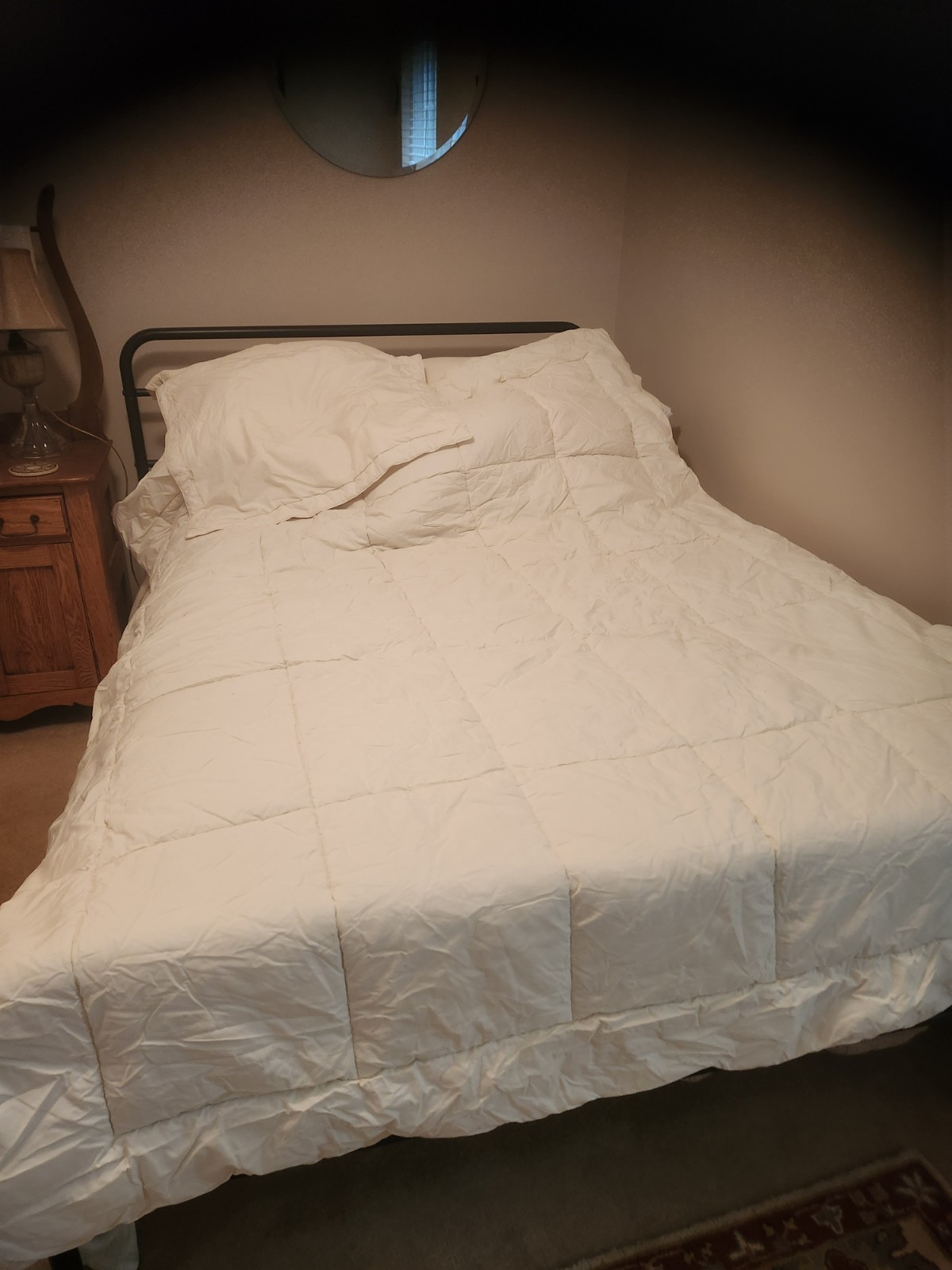 Warm Cotton Quilted Comforter With 1 Matching Sham Twin XL gallery