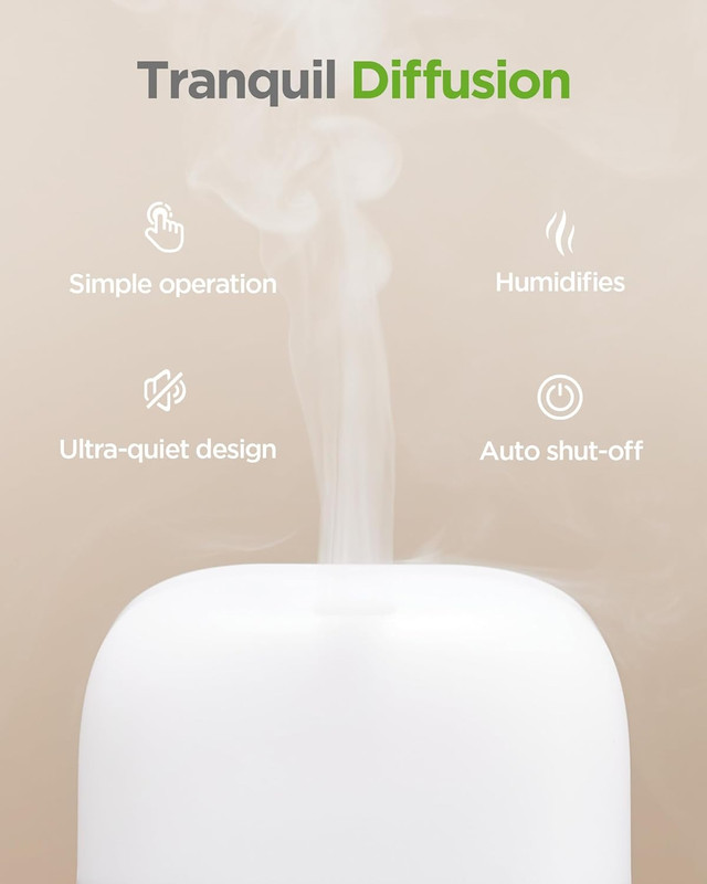 150ML Essential Oil Diffuser Aromatherapy Humidifier LED Air Vaporizer gallery