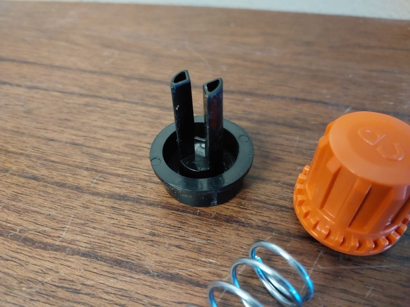 BLACK+DECKER LST140 40V String Trimmer - Replacment Handle Lock Button Assembly gallery