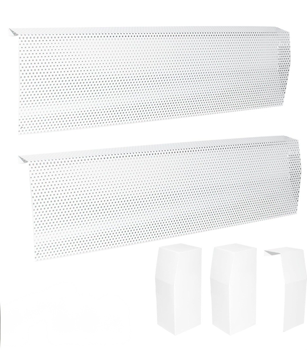 Baseboard Heater Cover, 2FT-4FT Retractable Galvanized Steel Easy Slip-On... gallery