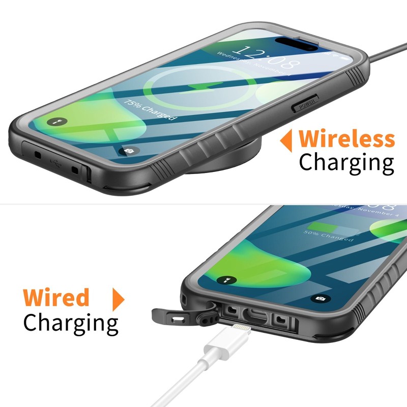 Waterproof Shockproof Phone Case for iPhone 16 14 11 13 12 15 Pro Max 7 8 SE2020 gallery