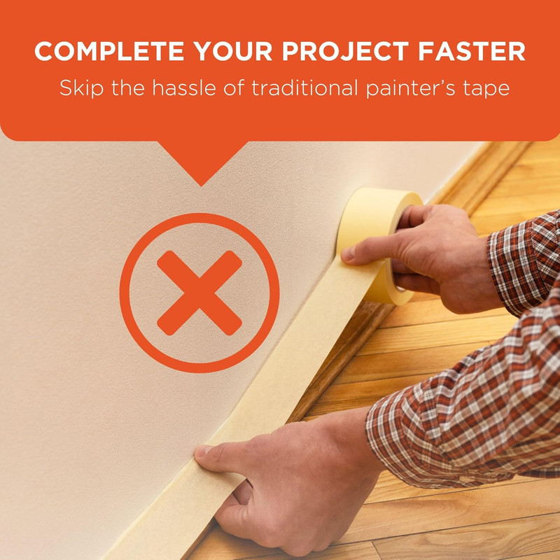 12-Inch Paint Shield, Trim Guide for Painting Straight Lines gallery