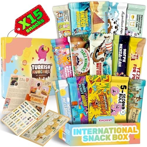 Exotic International Snack Box - Unique Global Treats & Candies Gift Set, World gallery