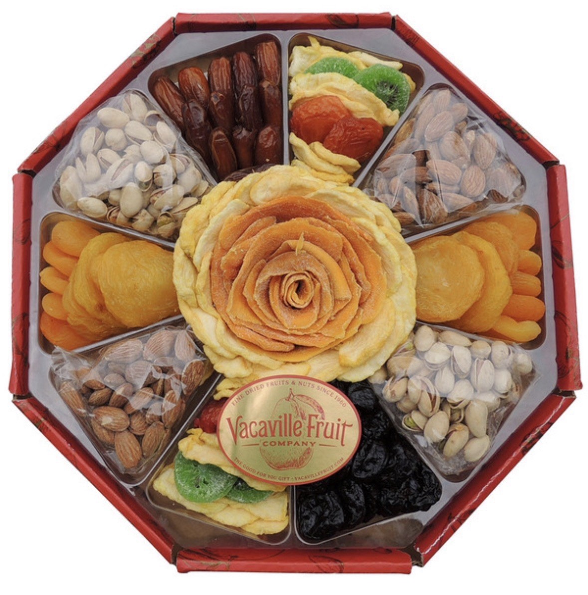 Vacaville Fruit Co. Fruit & Nut Gift Tray 36 oz gallery