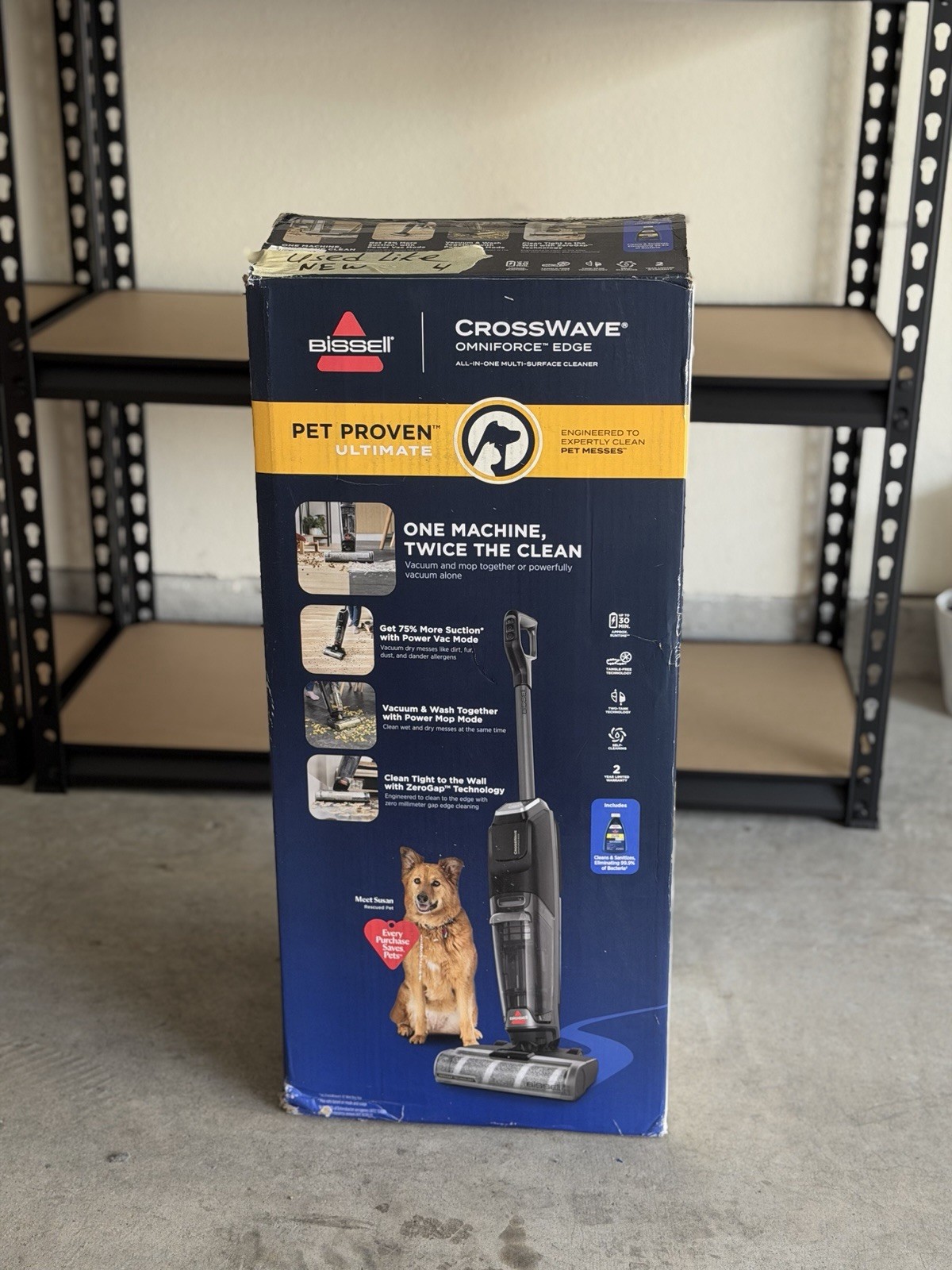 BISSELL CrossWave OmniForce Edge Multi Surface Vacuum Mop Cleaner System gallery