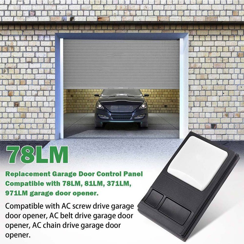 2PCS Garage Wall Pad Multi-Function Control Panel for LiftMaster 81LM 41A5273-1 gallery