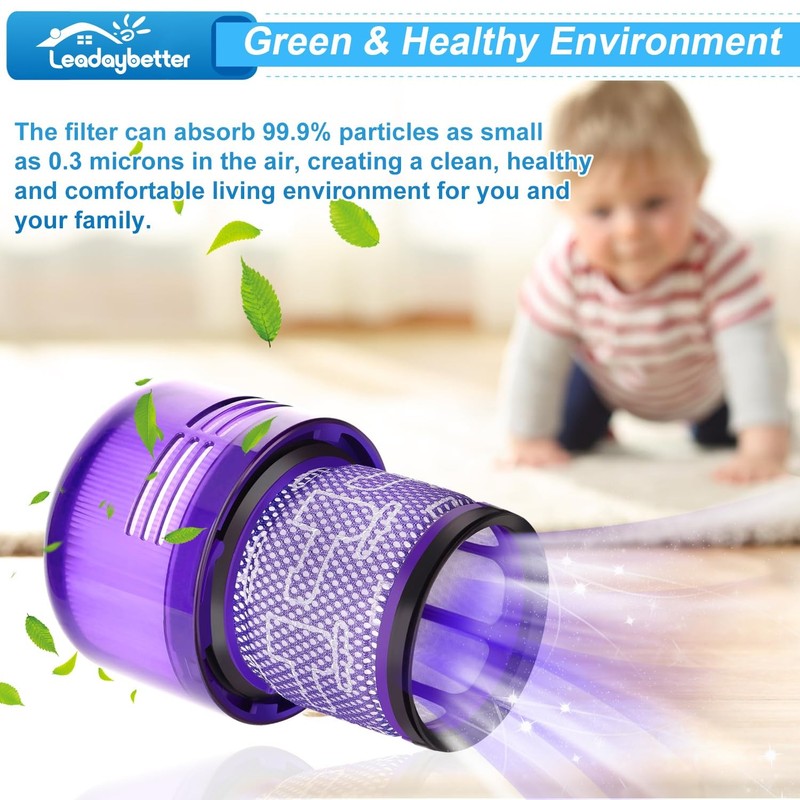 Leadaybetter Filter Replacement for Dyson V11 SV14 SV15 SV17 SV28 Animal Ext... gallery