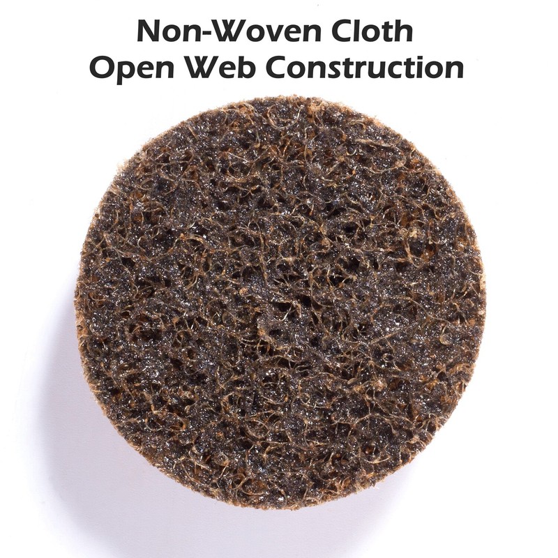 25x 3 inch Coarse Surface Conditioning Disc Roll Lock Quick Change Sanding Discs gallery