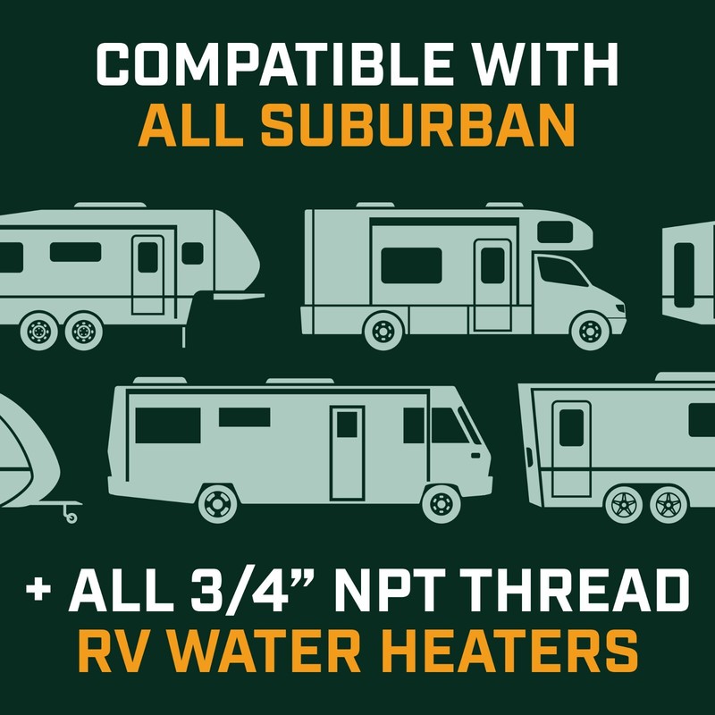 Corro-Protec Powered Anode for RV (Recreational Vehicules) + Stops Sulfur Smell! gallery